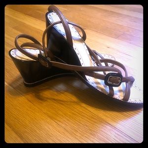 Cole Haan wedges, never worn
